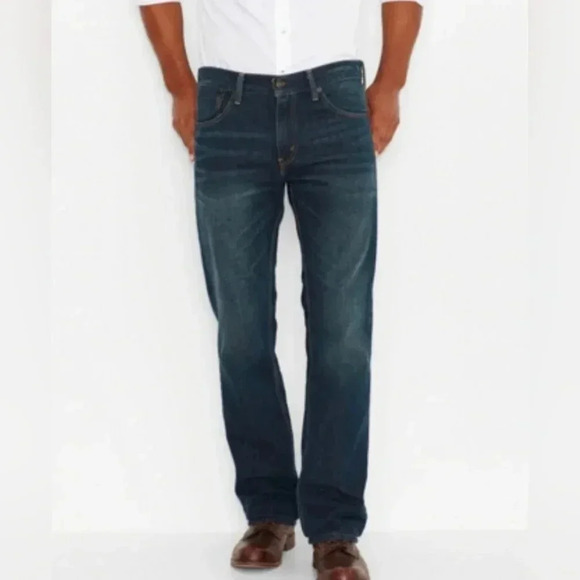 Levi's Other - Levis 527 Bootcut Denim Jeans Mens Size 38 x 30 Dark Wash